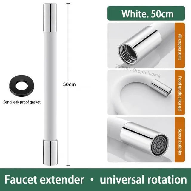 Extension de Robinet Universelle & Rotative à 360° en Silicone