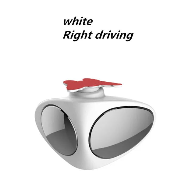 Miroir de Rétroviseur Convexe Rotatif à 360 degrés pour Stationnement