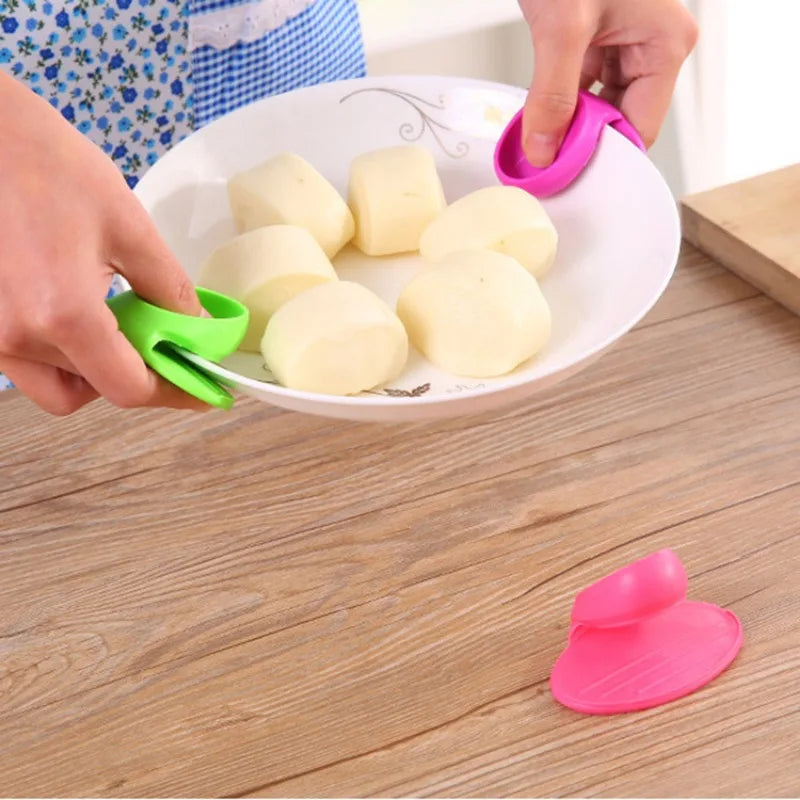 Lot de 10 Maniques Protège-Doigts en Silicone - Chaleur pour Four, Micro-Ondes & Cuisine