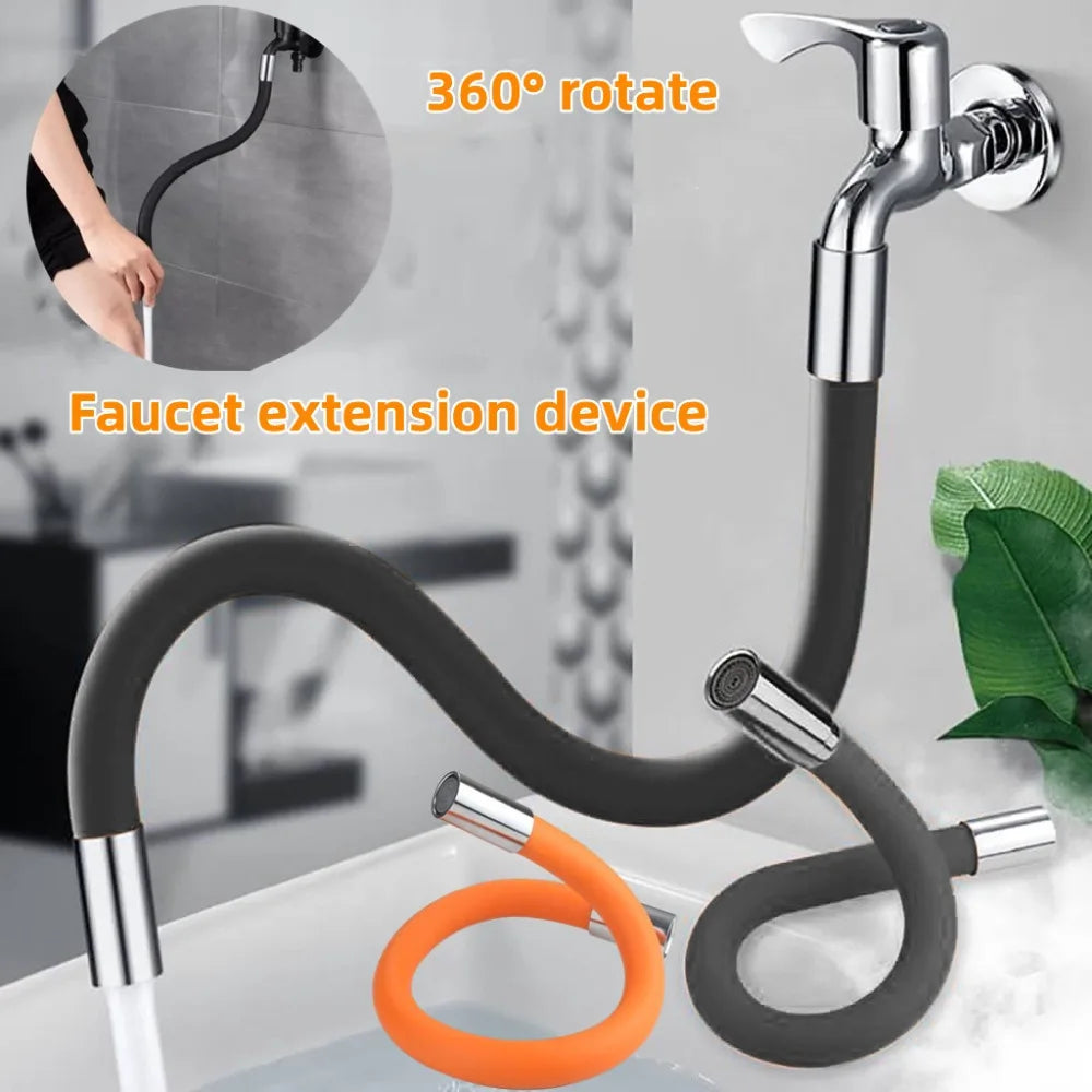 Extension de Robinet Universelle & Rotative à 360° en Silicone