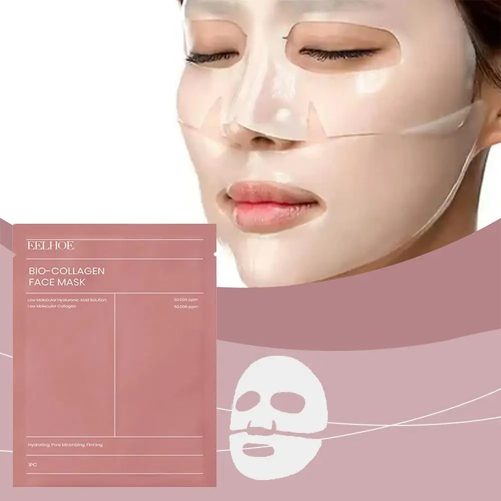 5x Masques au Collagène Intense - Peau Repulpée et Hydratée