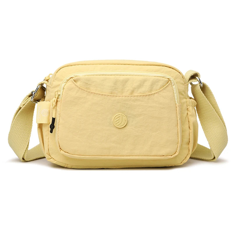 Sac Bandoulière Femme – Nylon Imperméable, Style Décontracté et Polyvalent