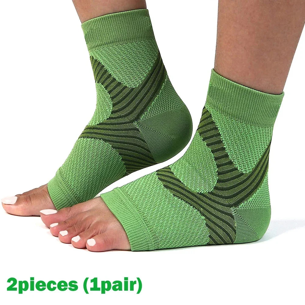 Chevillères de Compression Fasciite Plantaire Maintien Pied et Talon - 1 paire