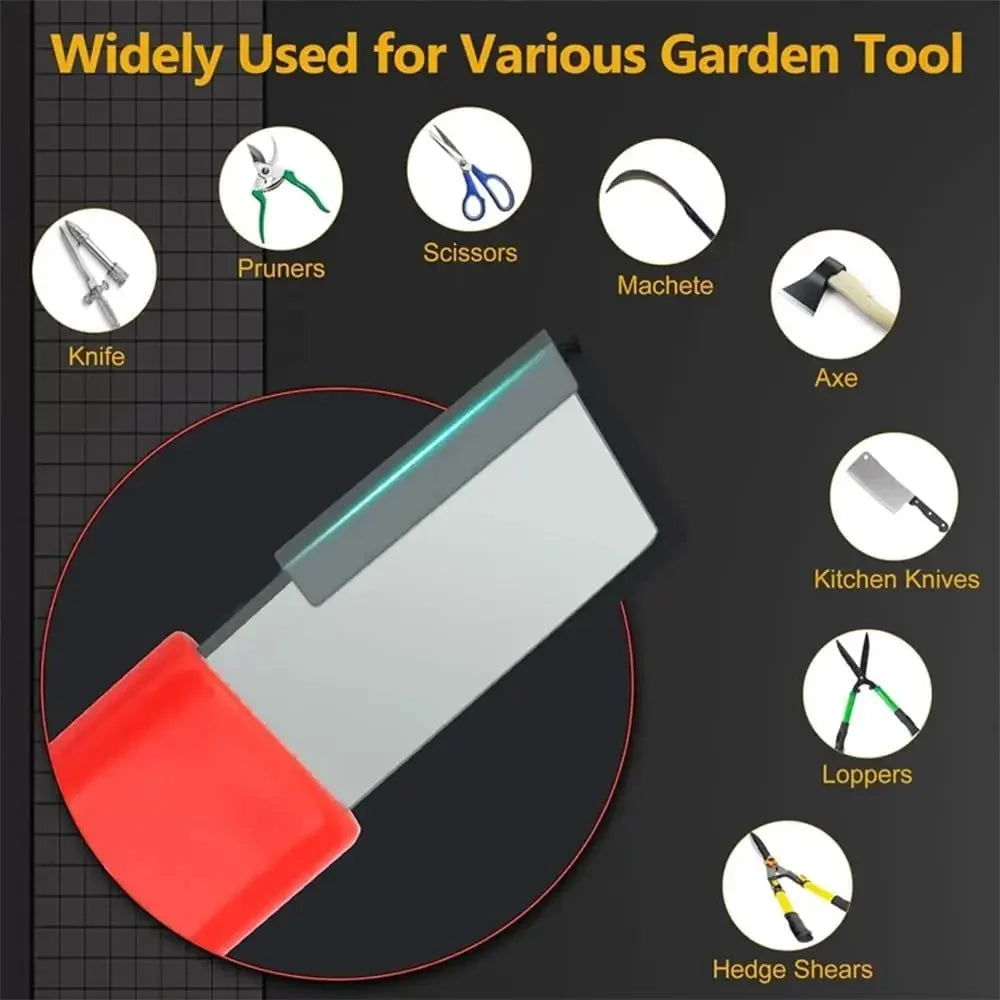 Lot de 10 Affûteurs Portables Multifonctions – Aiguiseur pour Couteaux, Ciseaux, Haches et Outils