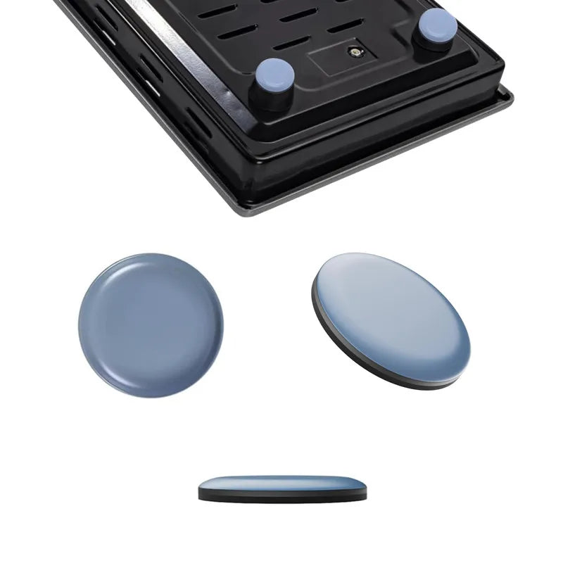 Lot de 12 Patins Antidérapants Adhésifs pour Électroménager Multi-Surfaces – Protection Rayures et les Chocs
