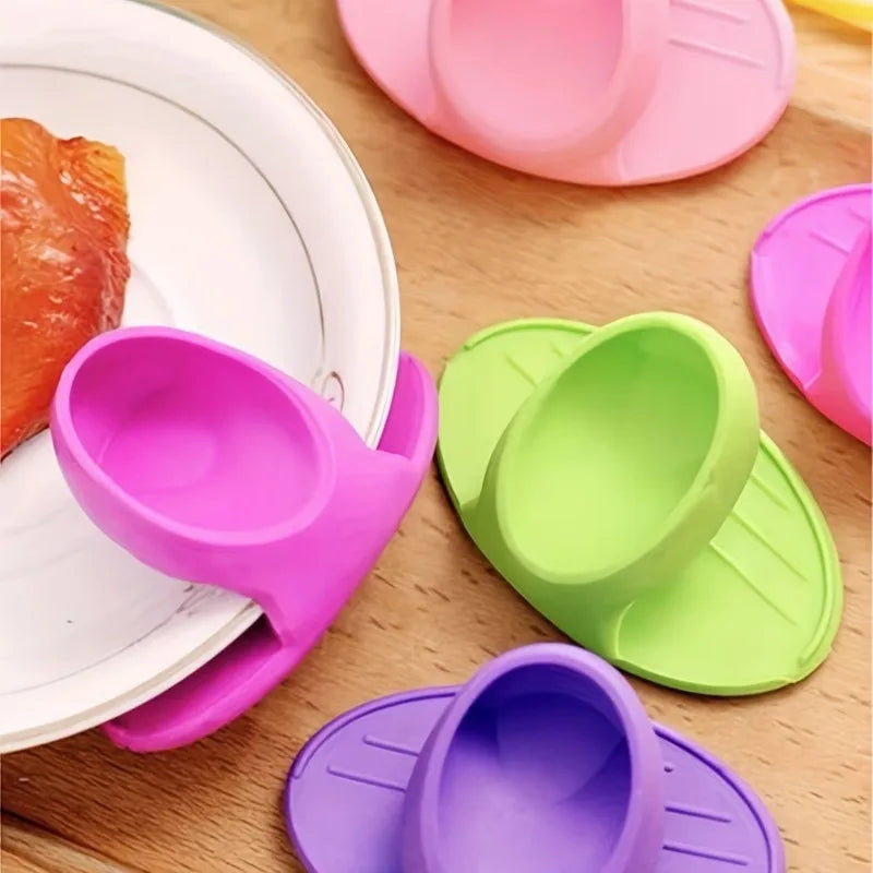 Lot de 10 Maniques Protège-Doigts en Silicone - Chaleur pour Four, Micro-Ondes & Cuisine