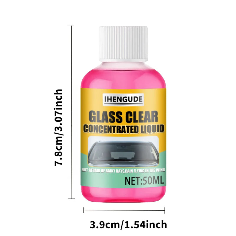 Liquide Essuie-Glace Imperméable & Anti-buée - Restaure la Clarté du Verre