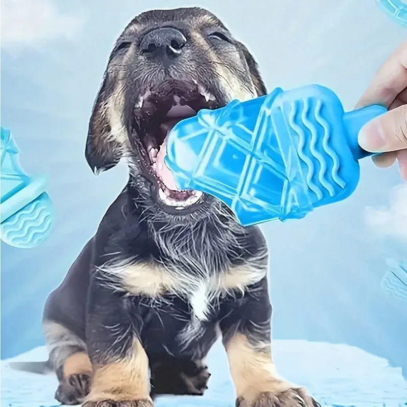 Jouet à Mâcher Rafraîchissant pour Chien – Nettoyage Dentaire et Soulagement de la Chaleur