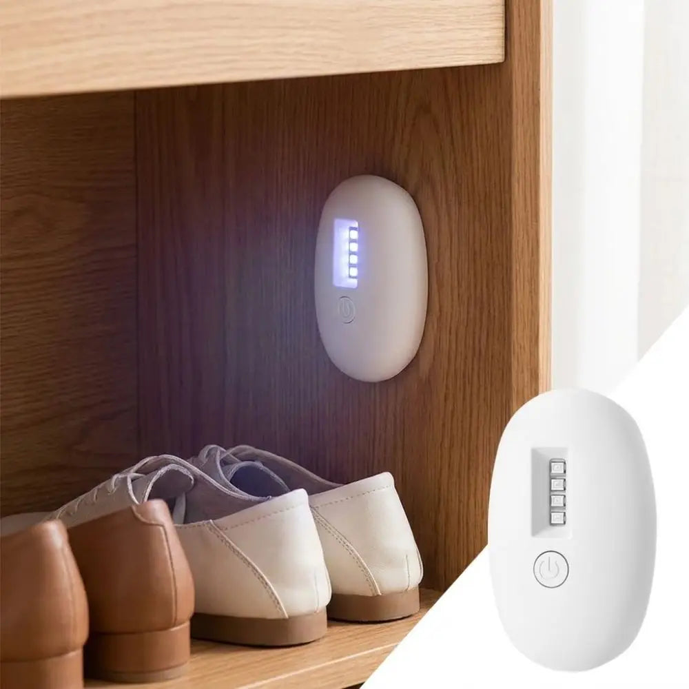 USB Rechargeable Portable UV Sterilizing Lamp - Mini Disinfector for Toilets, Shoe Cabinet, and Home