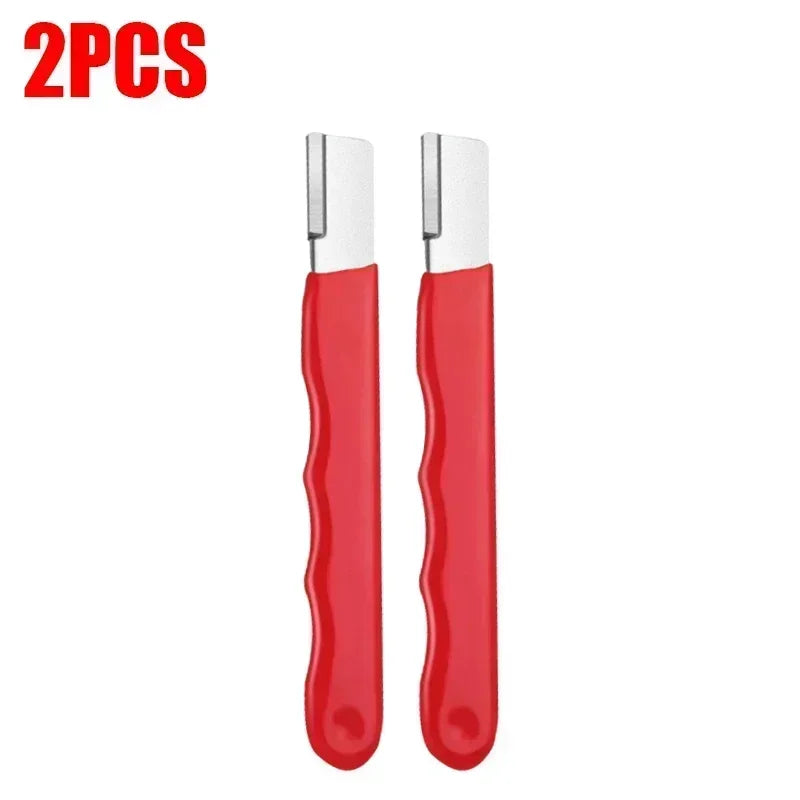 Lot de 10 Affûteurs Portables Multifonctions – Aiguiseur pour Couteaux, Ciseaux, Haches et Outils