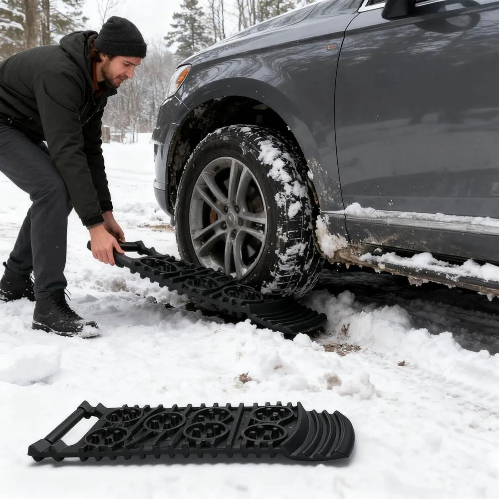 2x Planches Antidérapantes de Désenlisement pour Voiture
