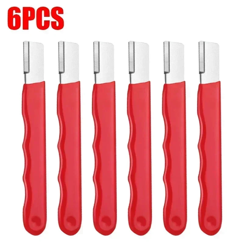 Lot de 10 Affûteurs Portables Multifonctions – Aiguiseur pour Couteaux, Ciseaux, Haches et Outils