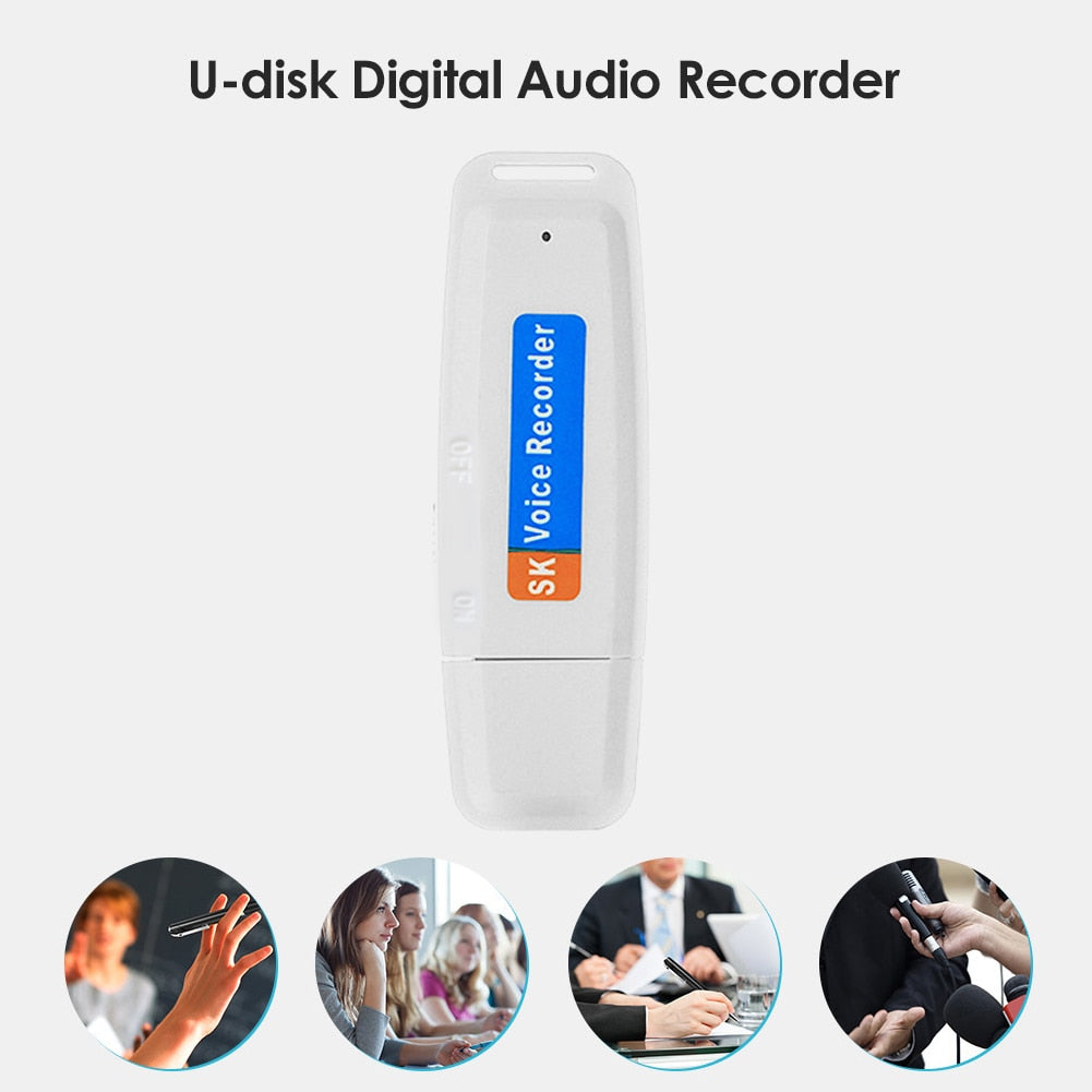 Enregistreur vocal USB + Carte SD 32 GB OFFERTE